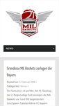 Mobile Screenshot of mil-baskets.de